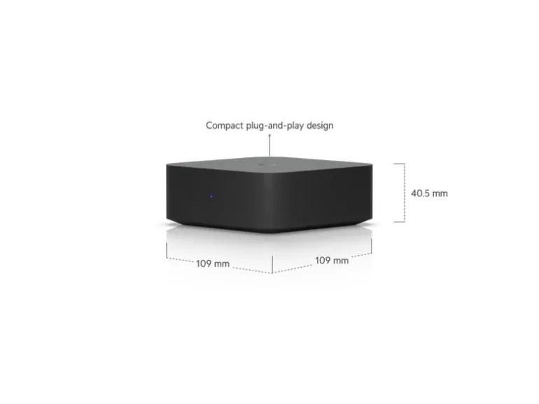 Ubiquiti PoE Audio Port Schwarz