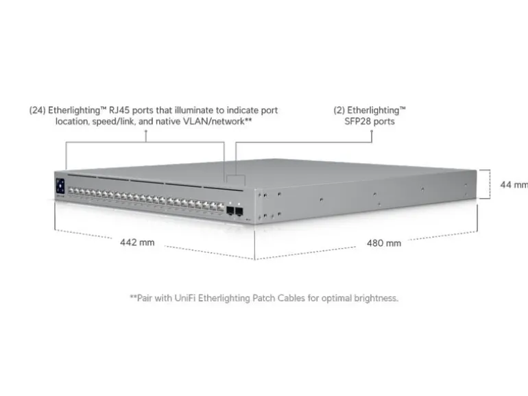 Ubiquiti PoE+++ Switch Pro XG 24 PoE 26 Port