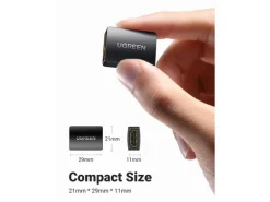 Ugreen Adapter 20107 4K HDMI Buchse zu Buchse Gold Schwarz