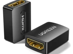 Ugreen Adapter 20107 4K HDMI Buchse zu Buchse Gold Schwarz