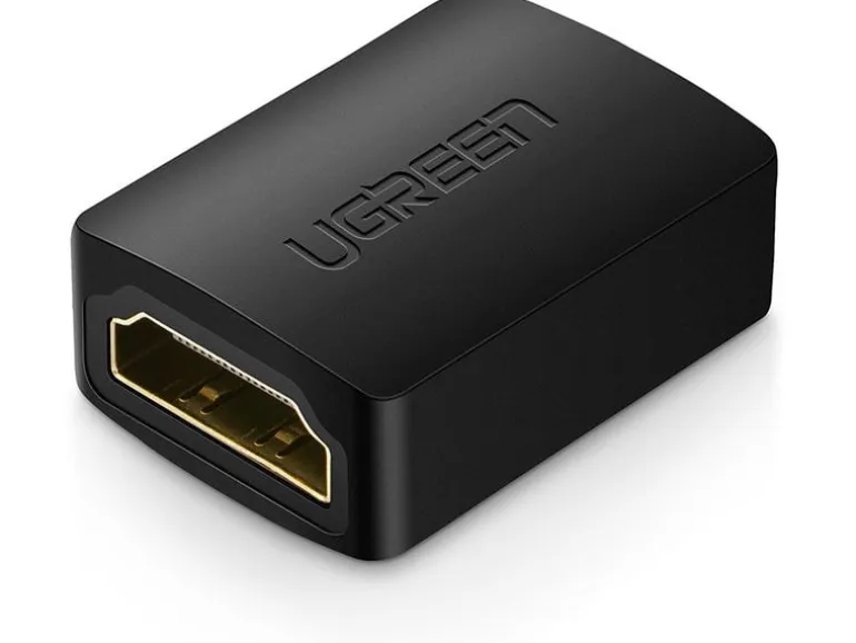 Ugreen Adapter 20107 4K HDMI Buchse zu Buchse Gold Schwarz