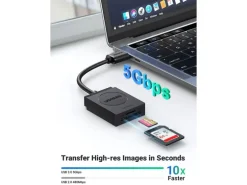 Ugreen Card Reader Extern Ugreen 20250 2-In-1 USB 3.0 A ohne OTG