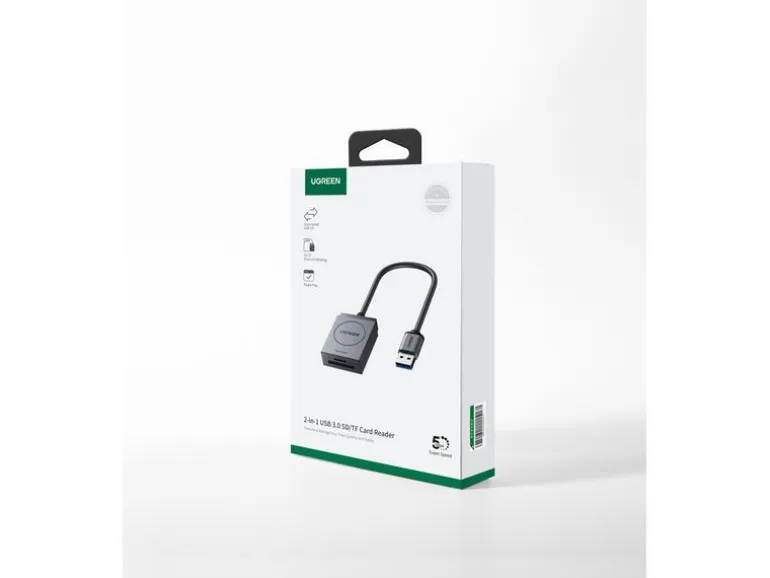 Ugreen Card Reader Extern Ugreen 20250 2-In-1 USB 3.0 A ohne OTG