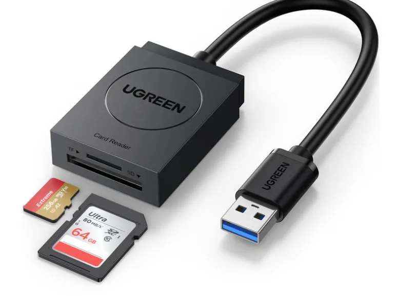 Ugreen Card Reader Extern Ugreen 20250 2-In-1 USB 3.0 A ohne OTG