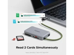 Ugreen Card Reader Extern Ugreen 55886 mit SD-Karten-Ablage
