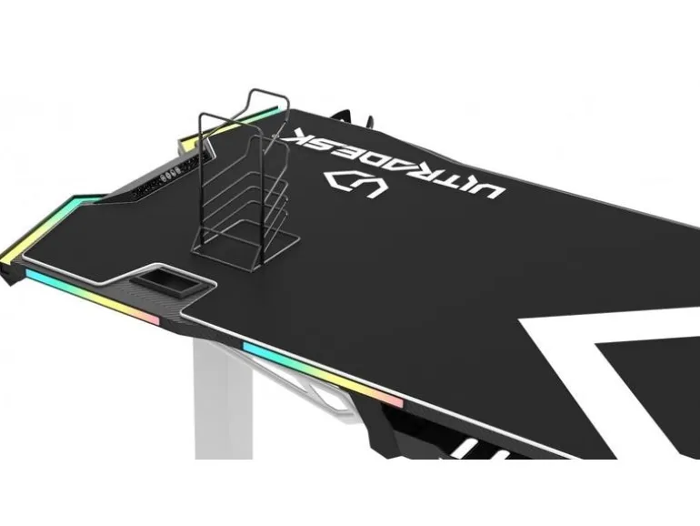 Ultradesk Gaming Tisch Force Weiss