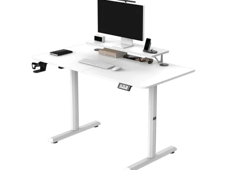 Ultradesk Gaming Tisch Highlander Weiss