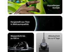 Ultrahuman Ring AIR Grösse: 10, Dunkelgrau