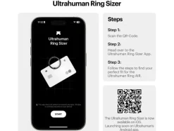 Ultrahuman Ring AIR Grösse: 10, Dunkelgrau