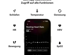 Ultrahuman Ring AIR Grösse: 8, Grau
