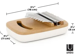Umbra Strumba Kalimba 16 x 11 cm, Buchenholz/Metall
