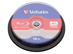 Verbatim BD-RE 25 GB, Spindel (10 Stück)