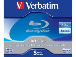 Verbatim BD-R 50 GB, Jewelcase (5 Stück)