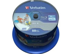Verbatim BD-R 25 GB, Spindel (50 Stück)