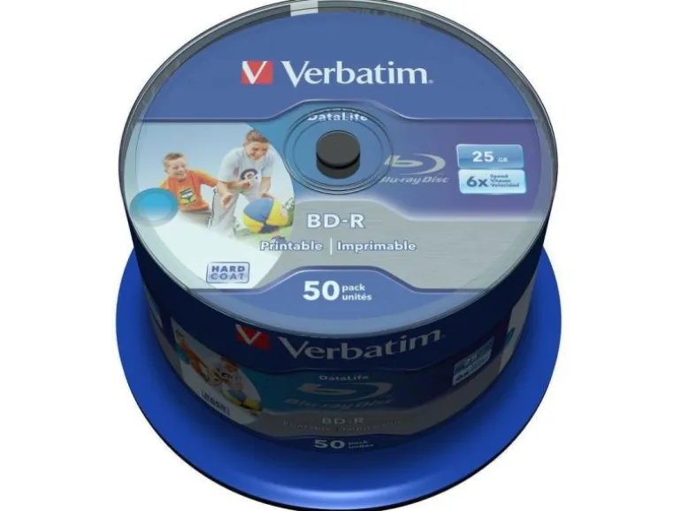 Verbatim BD-R 25 GB, Spindel (50 Stück)
