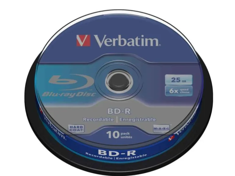 Verbatim BD-R 25 GB, Spindel (10 Stück)