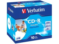 Verbatim CD-R 0.7 GB, Jewelcase (10 Stück)