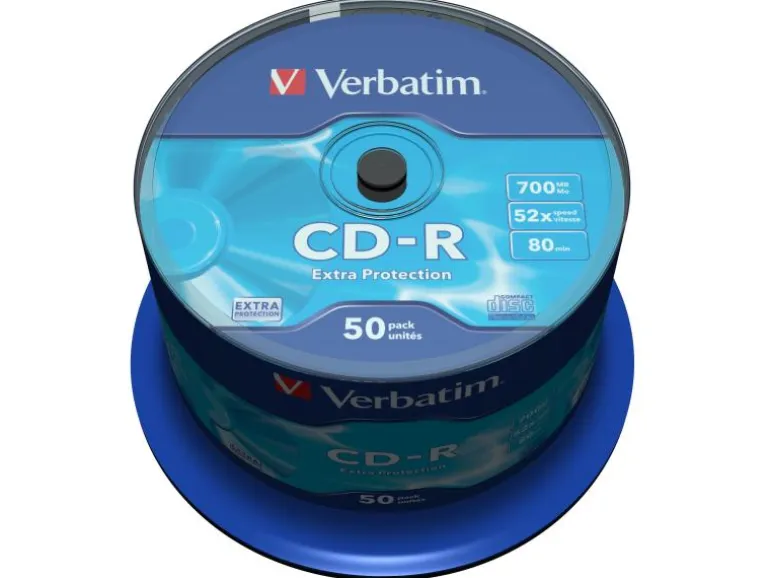 Verbatim CD-R 0.7 GB, Spindel (50 Stück)