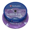 Verbatim DVD+R 8.5 GB, Spindel (25 Stück)
