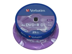 Verbatim DVD+R 8.5 GB, Spindel (25 Stück)