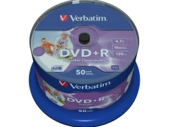 Verbatim DVD+R 4.7 GB, Spindel (50 Stück)