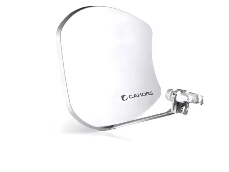 Visiosat SAT Antenne G2 Weiss, 75 x 64 cm