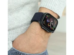 Vonmählen Armband Woven Loop Apple Watch 40/41/42 mm Navy Black