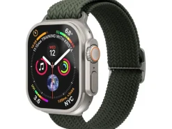 Vonmählen Armband Woven Loop Apple Watch 44/45/46/49 mm Olive