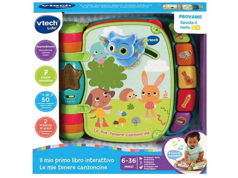 Vtech Il mio primo libro musicale Italienisch
