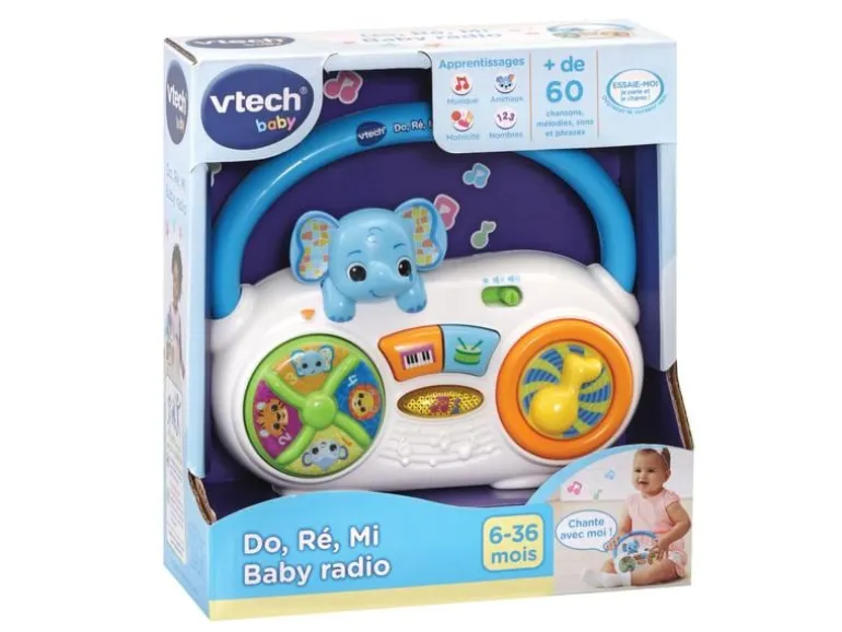 Vtech Musikspielzeug Do, ré, mi baby radio -FR-