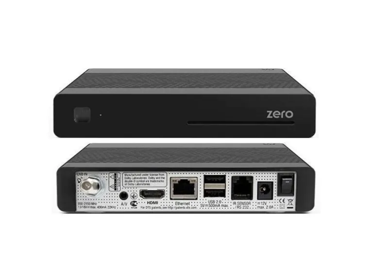 VU+ SAT-Receiver Zero Schwarz