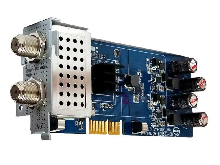 VU+ Twin SAT Tuner DVB-S2 /S2X FBC