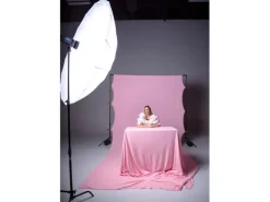 Westcott Hintergrund Faltenresistent 270 x 300 cm Blush Pink