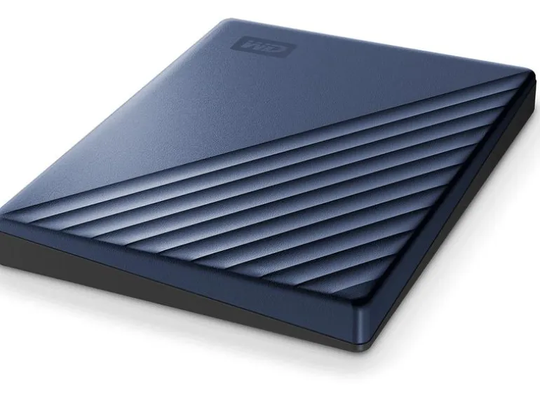 Western Digital Externe Festplatte My Passport Ultra 5 TB, Blau