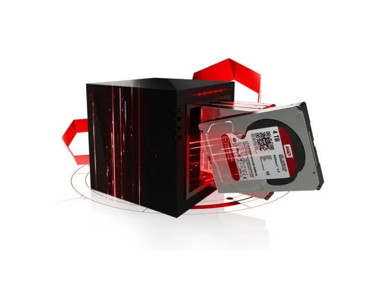 Western Digital Harddisk WD Red Plus 3.5" SATA 2 TB
