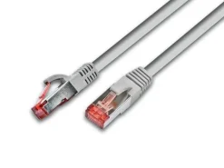 Wirewin Patchkabel RJ-45 - RJ-45, Cat 6, S/FTP, 25 m, Grau