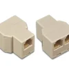 Wirewin Telefonadapter Y-Adapter, 6P/6C RJ12 auf RJ12