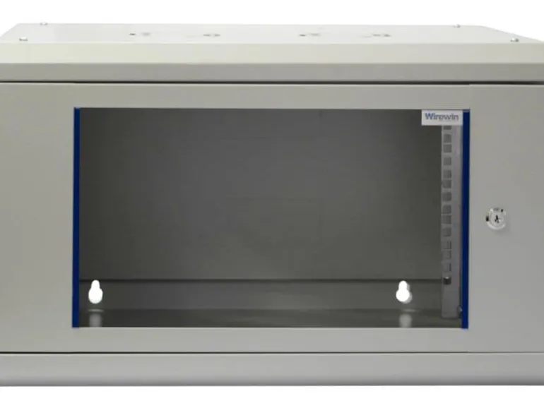 Wirewin Wandschrank 600X450X6U Pro 3rd Gen 19" / 6HE / Grau