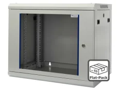 Wirewin Wandschrank 600X600X9U Pro 3rd Gen 19" / 9HE / Flat-Pack