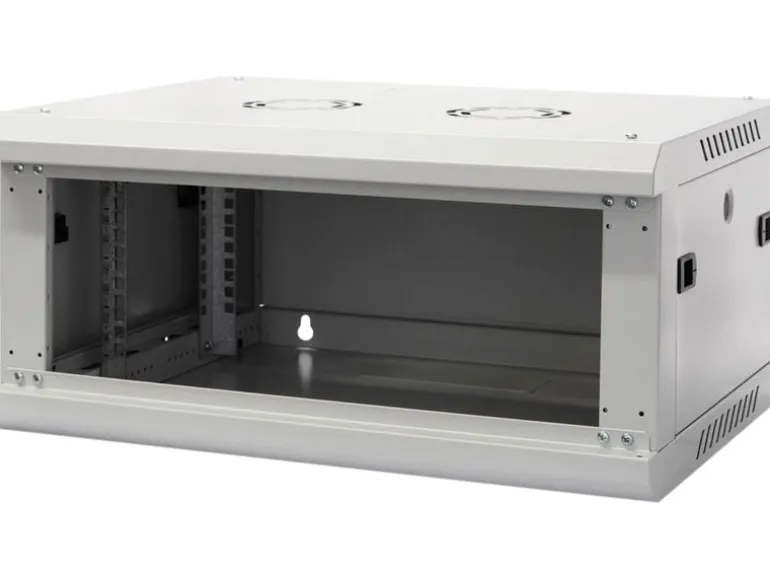 Wirewin Wandschrank 600X450X4U Pro 3rd Gen 19" / 4HE / Grau
