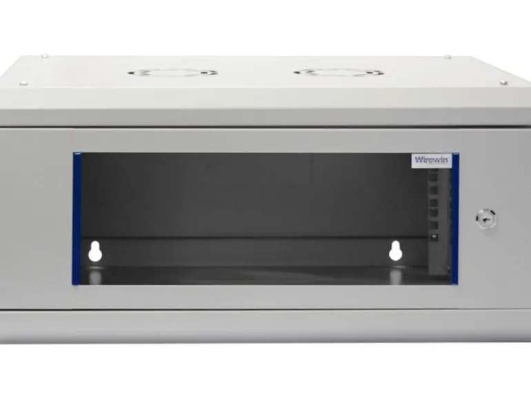 Wirewin Wandschrank 600X450X4U Pro 3rd Gen 19" / 4HE / Grau