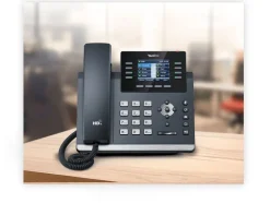 Yealink Tischtelefon SIP T4 (U) Series T44U POE Advanced Grau