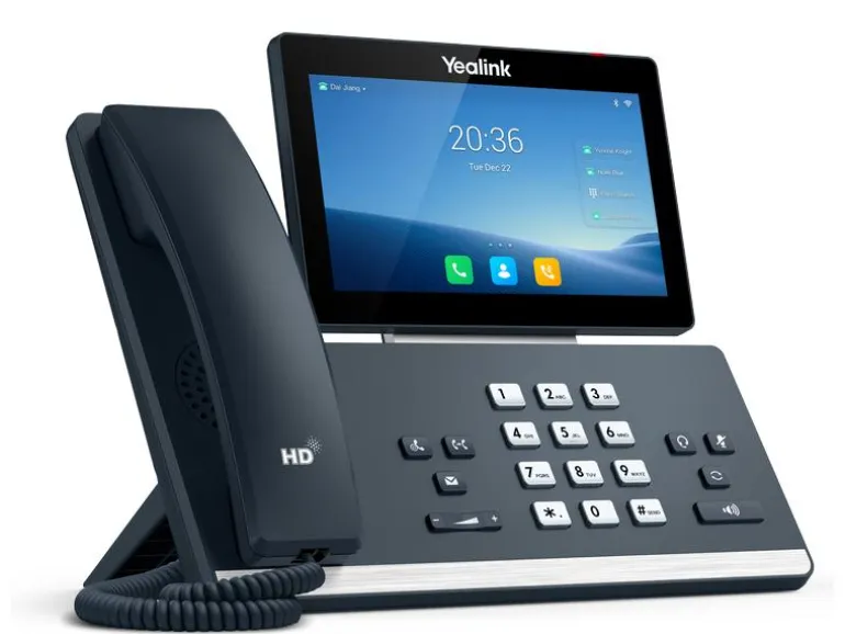 Yealink Tischtelefon T58W Grau
