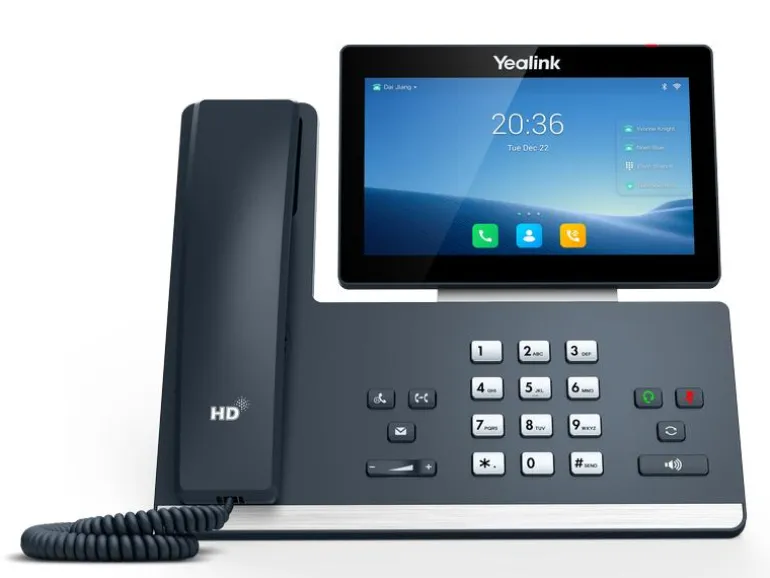 Yealink Tischtelefon T58W Grau