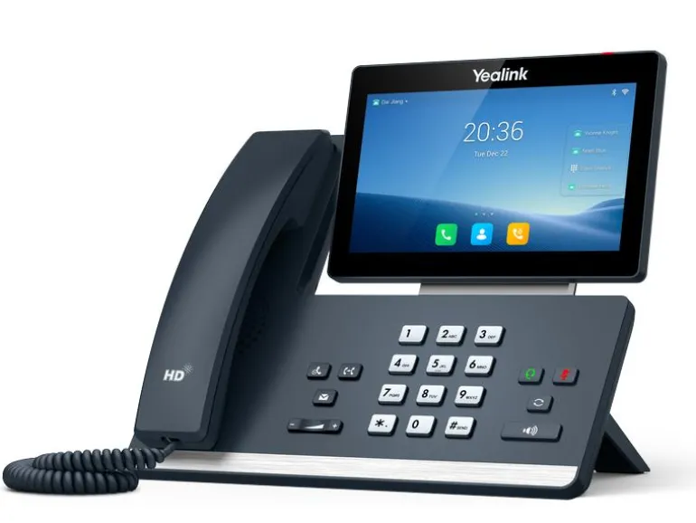 Yealink Tischtelefon T58W Grau