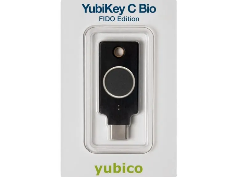 Yubico YubiKey C Bio-FIDO Edition FW 5.8 USB-C, 1 Stück