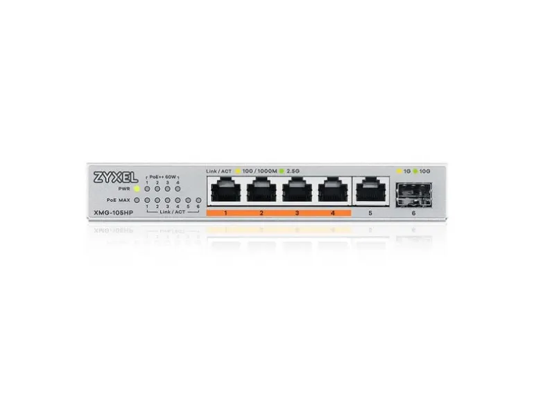 Zyxel PoE++ Switch XMG-105HP 6 Port