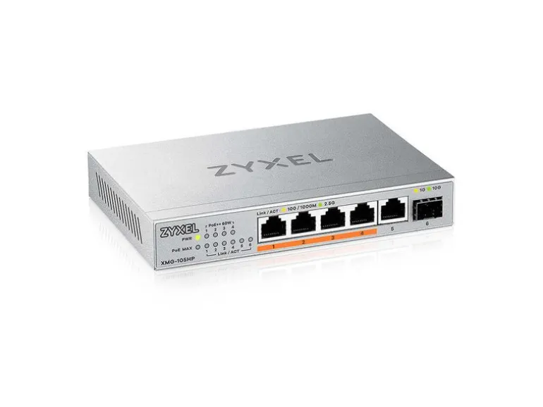 Zyxel PoE++ Switch XMG-105HP 6 Port