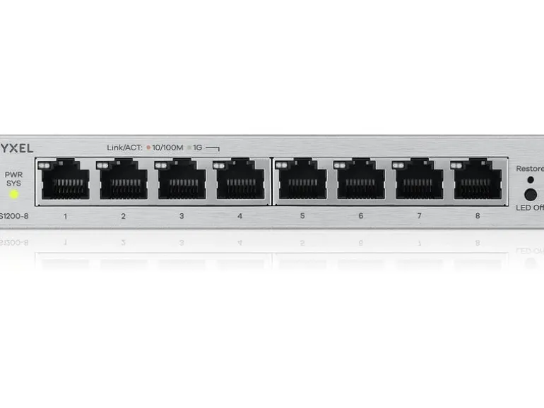 Zyxel Switch GS1200-8 IPTV 8 Port