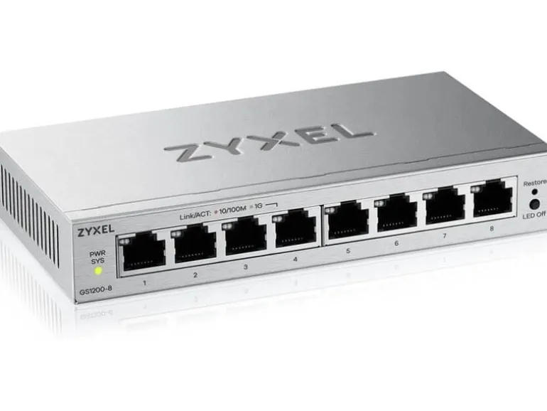 Zyxel Switch GS1200-8 IPTV 8 Port